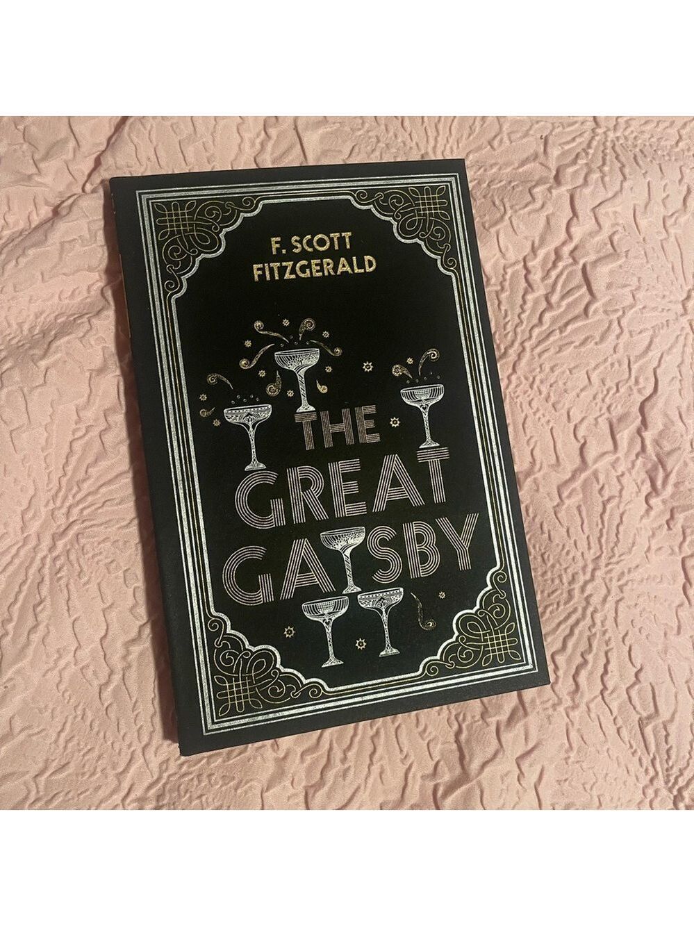 ($8) The Great Gatsby Hardcover Book
